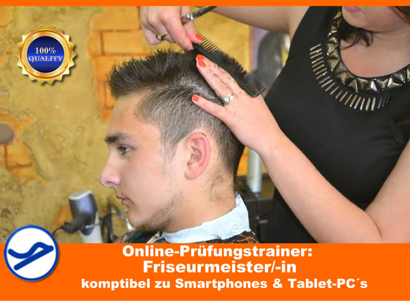 Online-Prüfungstrainer Friseurmeister/-in {{Onlineversion !}}