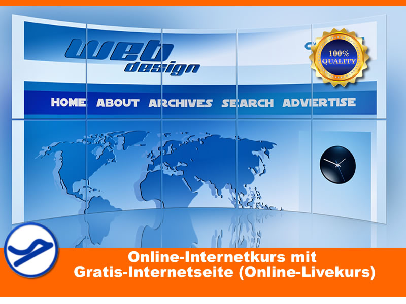Internetkurs mit Gratis-Internetseite TPM-WEBCAS ® {{Onlineversion !}}