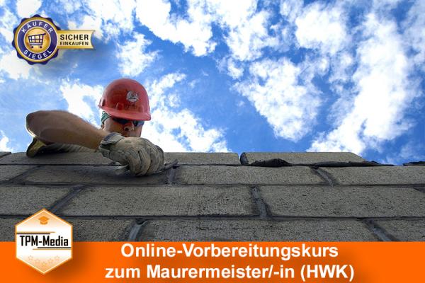 Online-Livekurse zum Maurermeister  {{NEU !!! Online-Livekurs}}