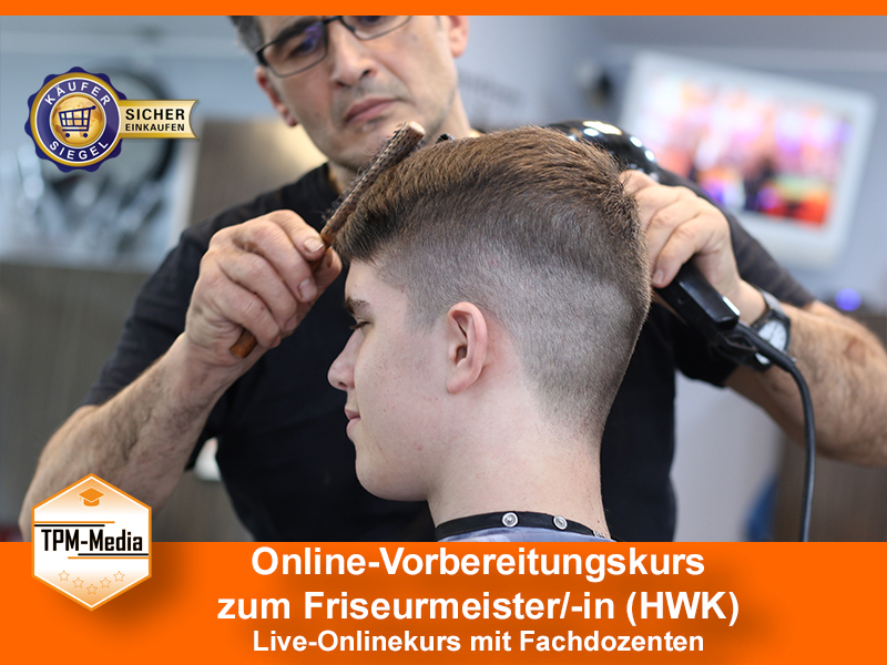 Online-Livekurse zum Friseurmeister/-in