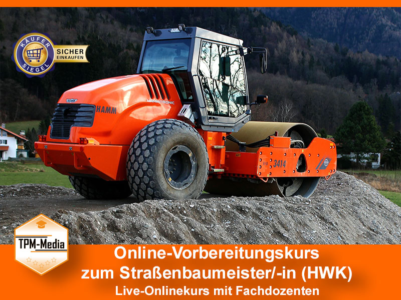 Online-Livekurse zum Strassenbaumeister/-in