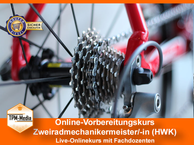 Online-Livekurse zum Zweiradmechanikermeister/-in