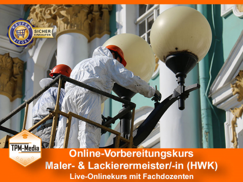 Online-Livekurse zum Maler & Lackierermeister/-in